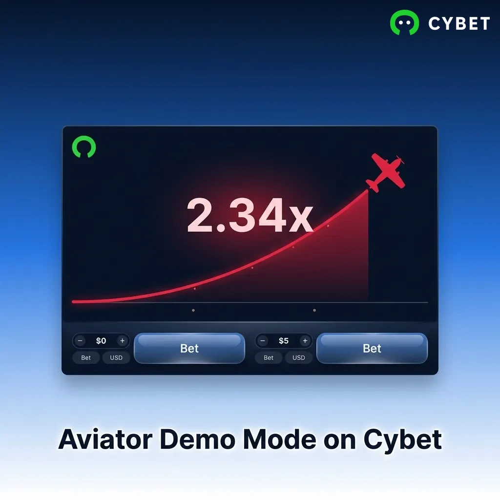 Aviator demo mode interface showing virtual currency gameplay for risk-free practice of crash game mechanics