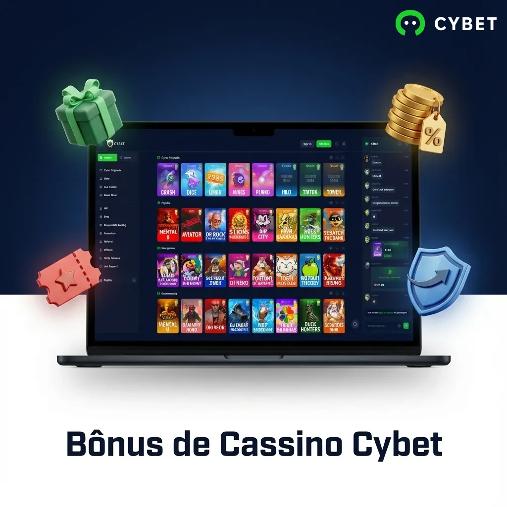 Cybet Casino bonuses: weekly reload 50% up to 300 USDT, cashback up to 10%, slot tournaments, and monthly free spins.