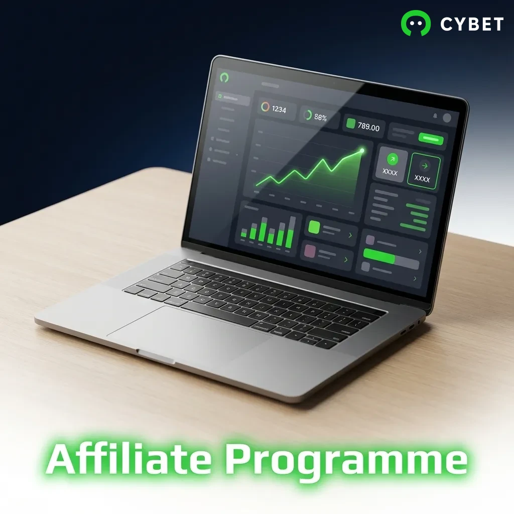 Partners earn up to 45% lifetime revenue share by referring new players through custom tracking links and materials.