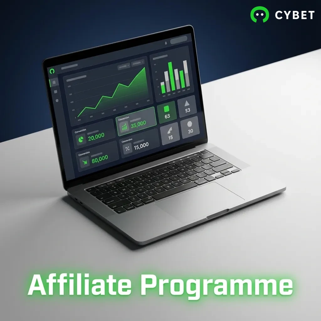 Partners earn up to 50% lifetime commissions referring players with custom tracking, real-time stats, and monthly payouts.