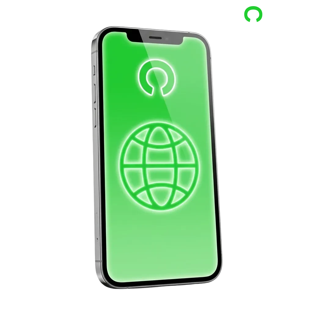 Cybet app PWA em smartphone mostrando bônus de boas-vindas de 100% até 500 USDT e 50 rodadas grátis para usuários brasileiros