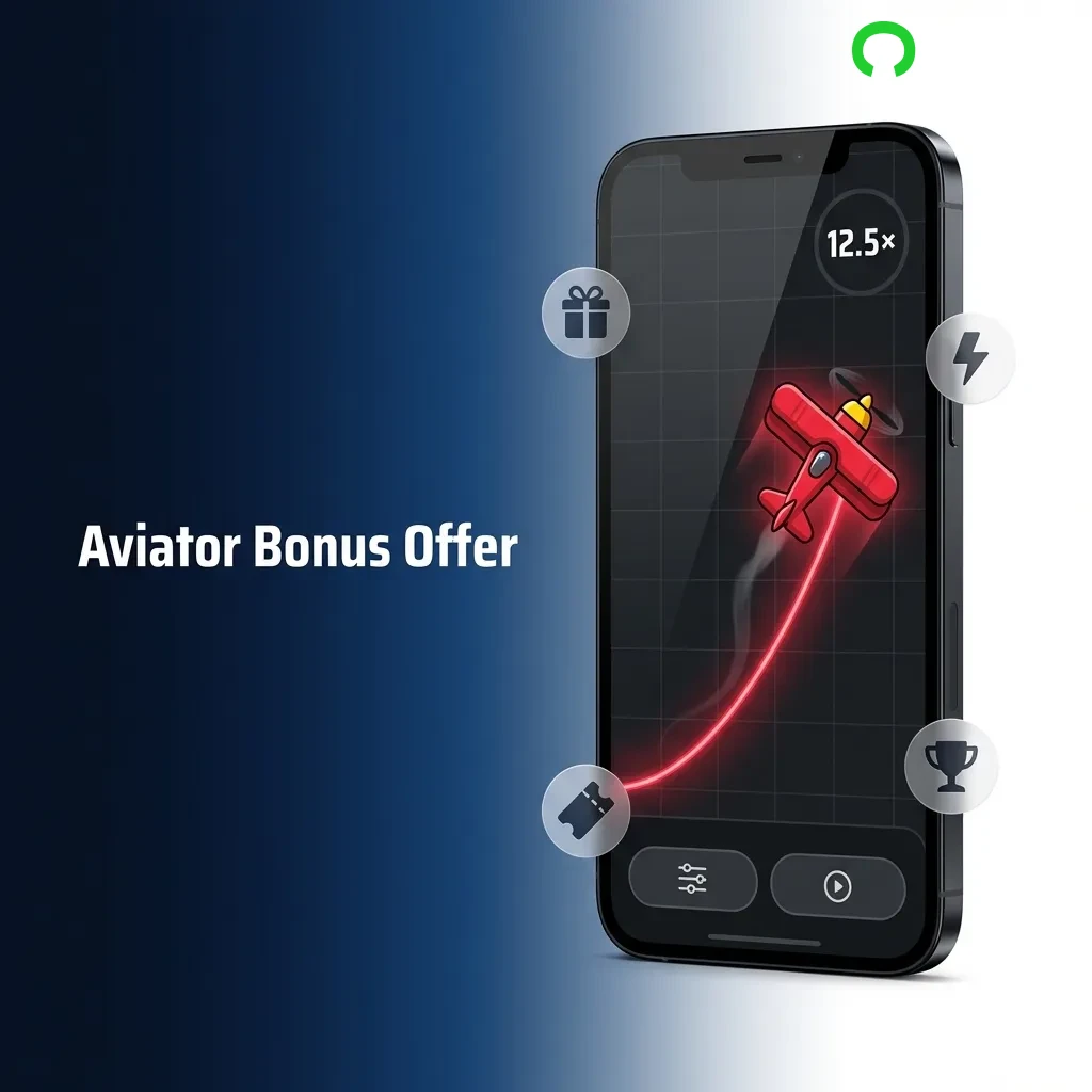 Aviator crash game bonus offer showing 100% match up to 500 USDT plus 50 free spins for new players