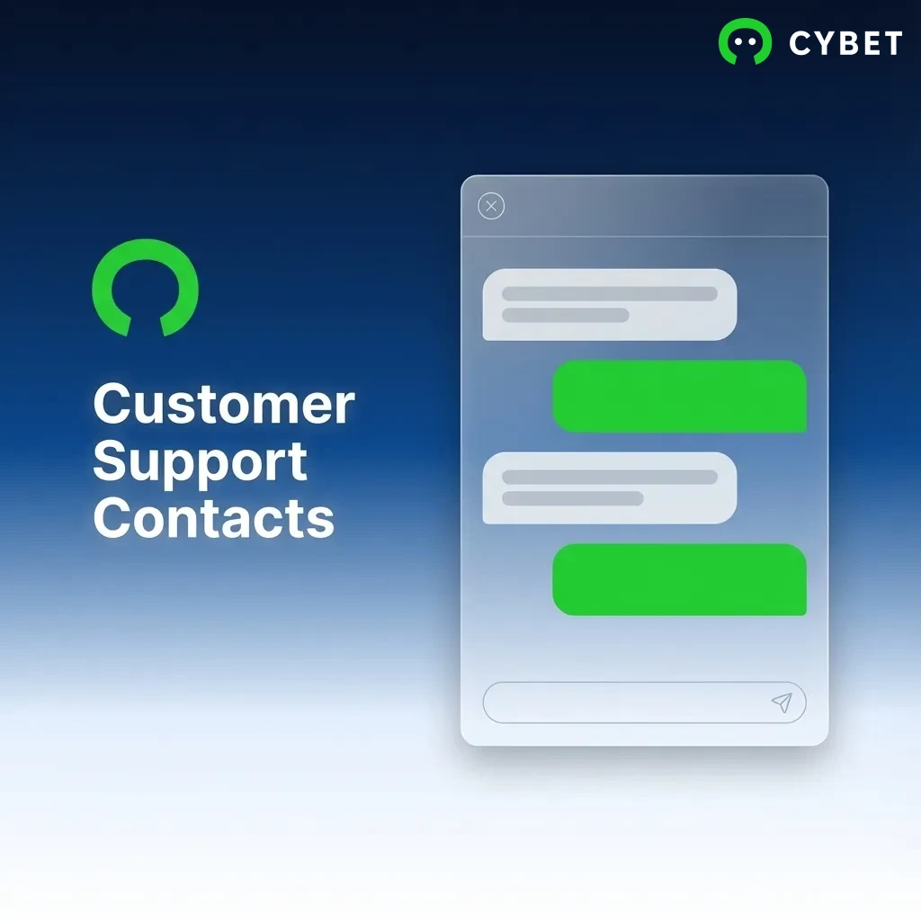Customer support contact options including live chat, email, Telegram, WhatsApp, and FAQ section for 24/7 assistance.