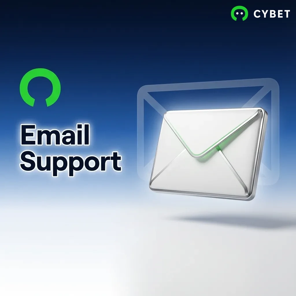 Customer service representative reviewing email support request for account verification and withdrawal assistance