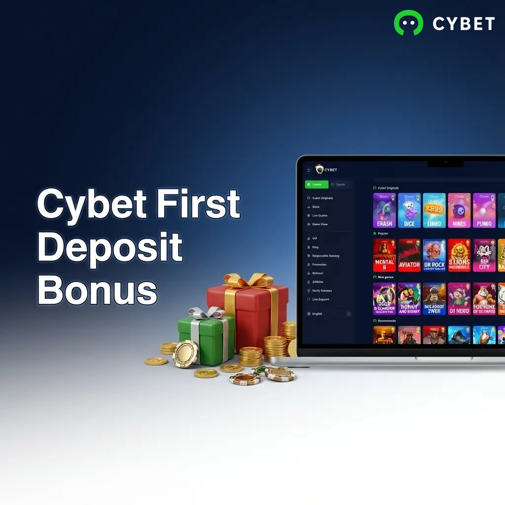 Cybet welcome bonus: 100% match up to 500 USDT plus 50 free spins for new Canadian players on first deposit