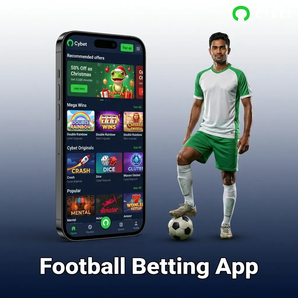 Mobile football betting app interface showing match odds, bet slip, and live game updates on smartphone screen