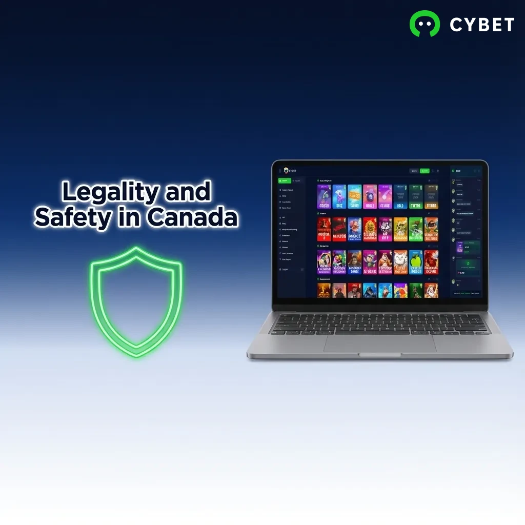 Canadian players protected by Curacao license, SSL encryption, and responsible gaming tools including deposit limits and self-exclusion