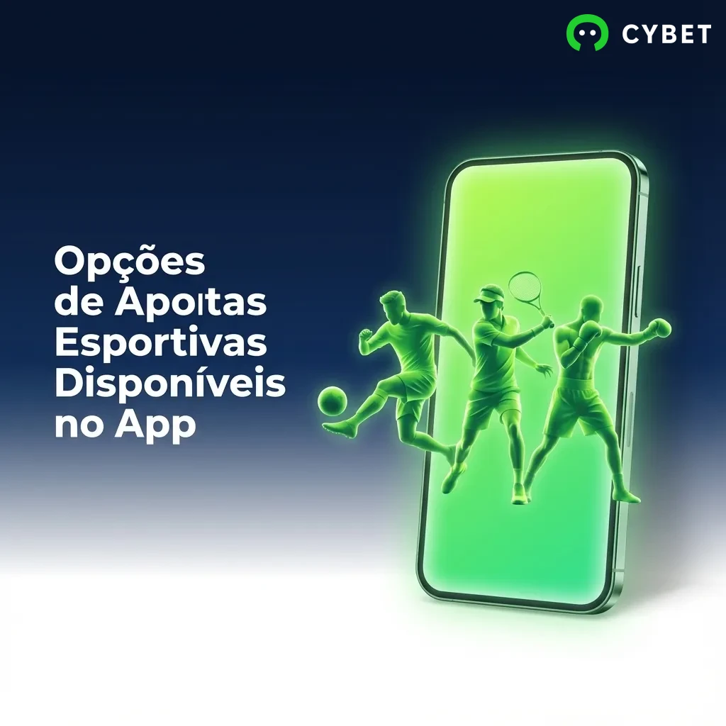 Cybet app showing sports betting options including football, basketball, tennis, MMA, e-sports and other sports markets