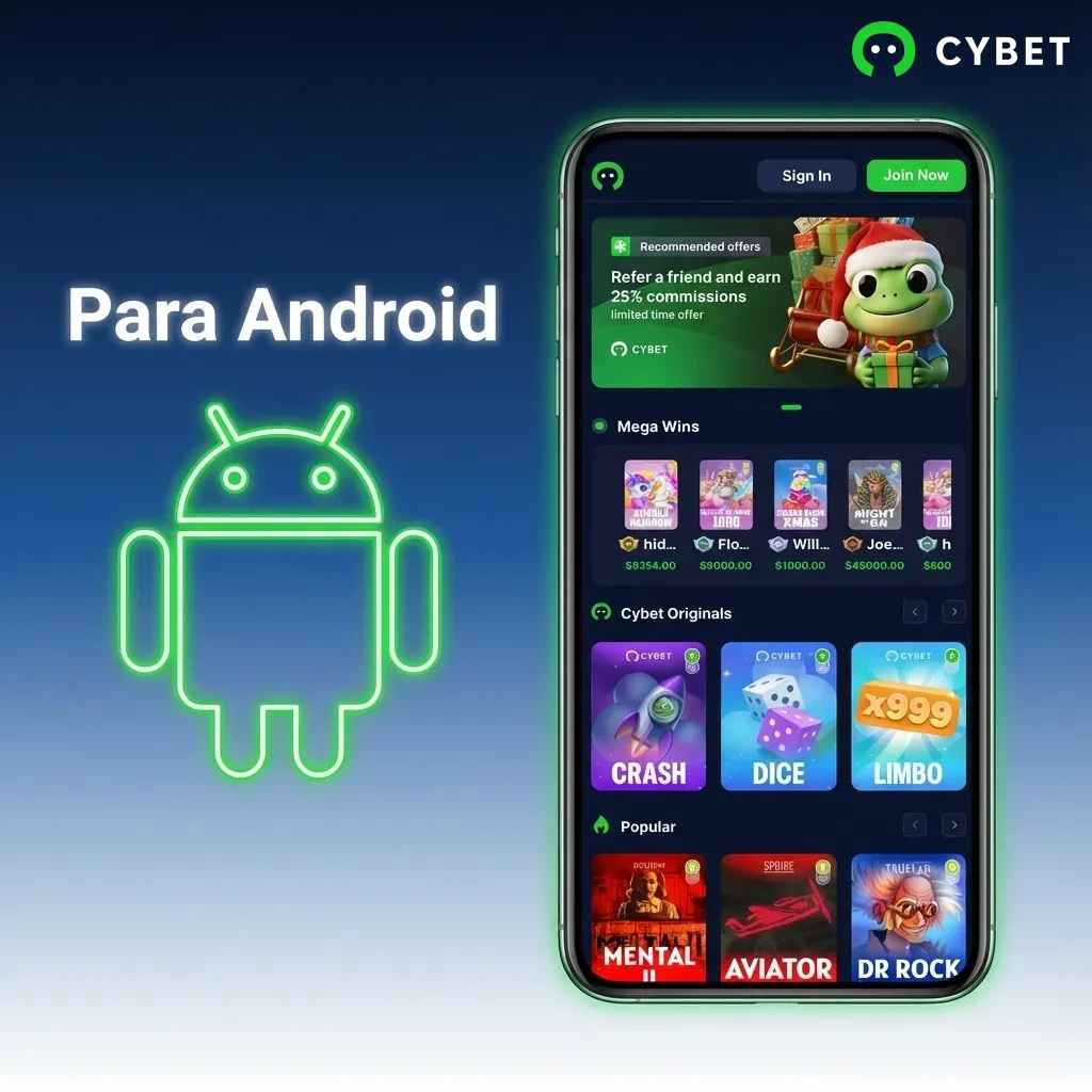 Android app installation guide showing steps to download APK, enable unknown sources, and install casino app
