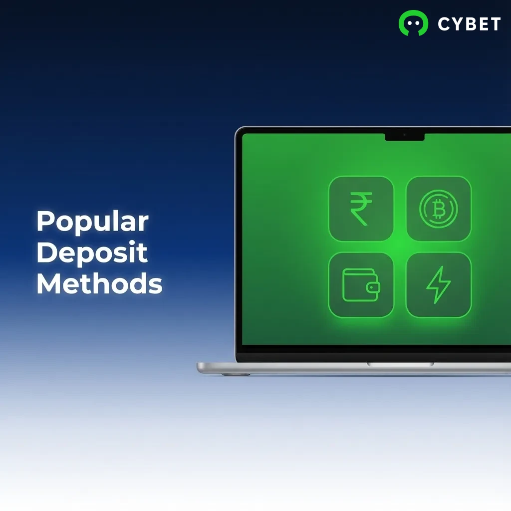 Cryptocurrency deposit options including USDT, Bitcoin, TRX, and XRP for Indian online gaming platforms