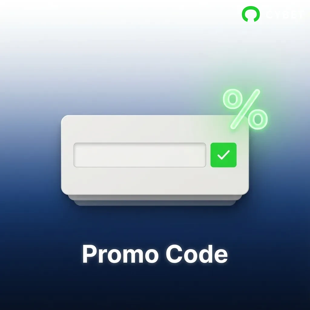 Promo code entry field with bonus offers CYBER500 and RELOAD75 displayed on casino deposit page