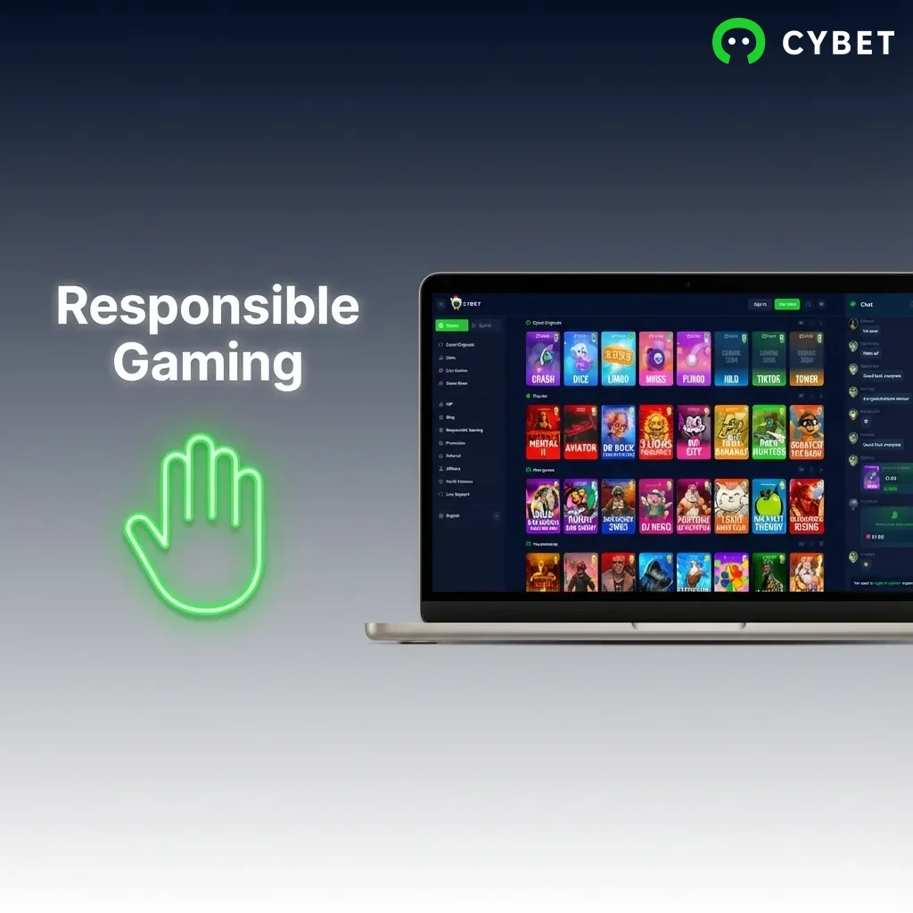 Responsible gaming tools interface showing deposit limits, self-exclusion options, and activity tracking features.