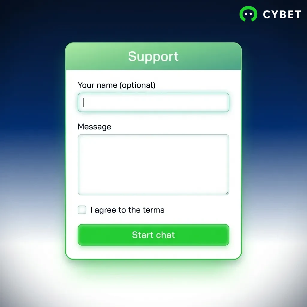 Customer support contact methods for desktop users including live chat, email, phone, and social media options.