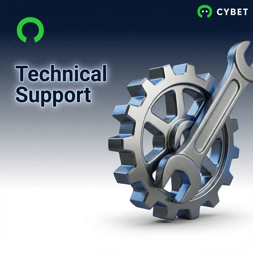 Technical support team assisting with system errors, game malfunctions, and payment issues available 24/7