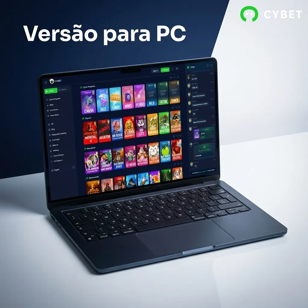 Person using desktop computer to access online casino website through web browser