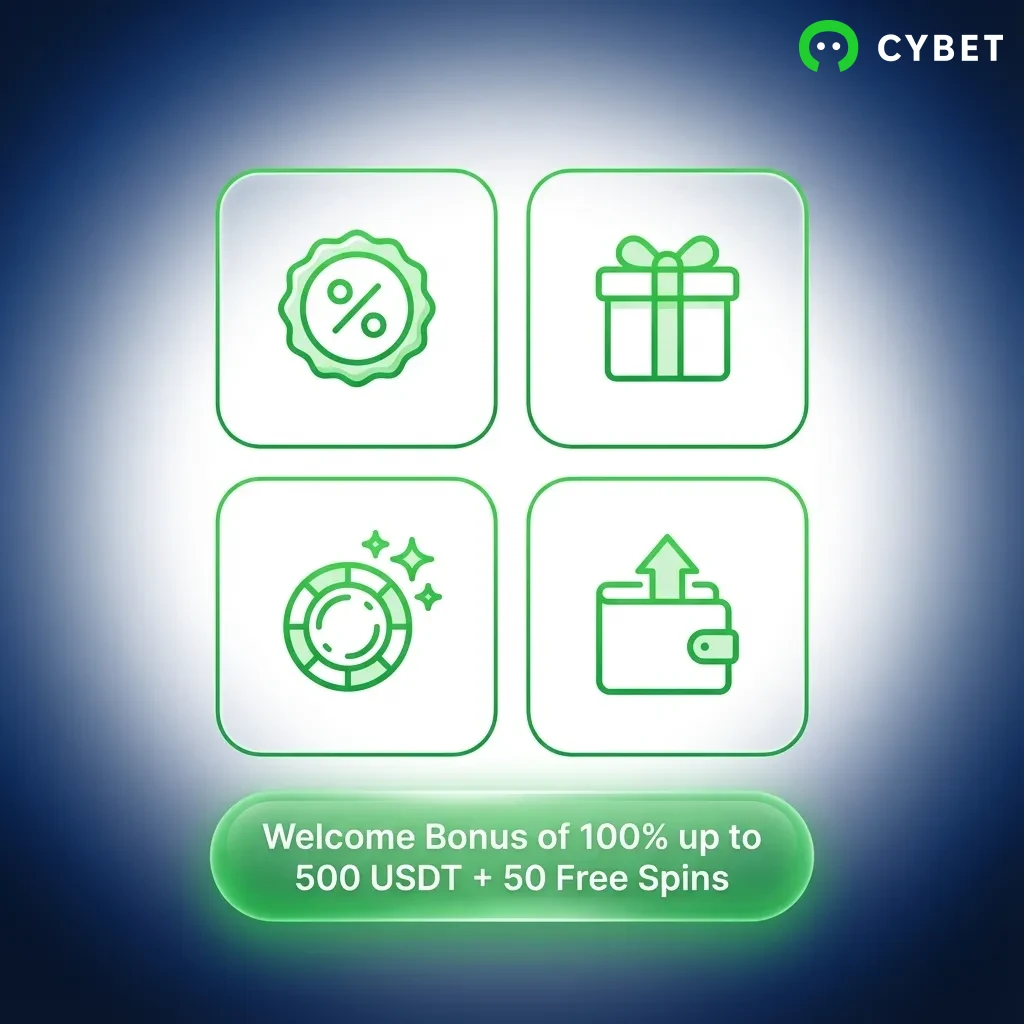 Canadian casino welcome bonus: 100% match up to 500 USDT plus 50 free spins on Sweet Bonanza slot game