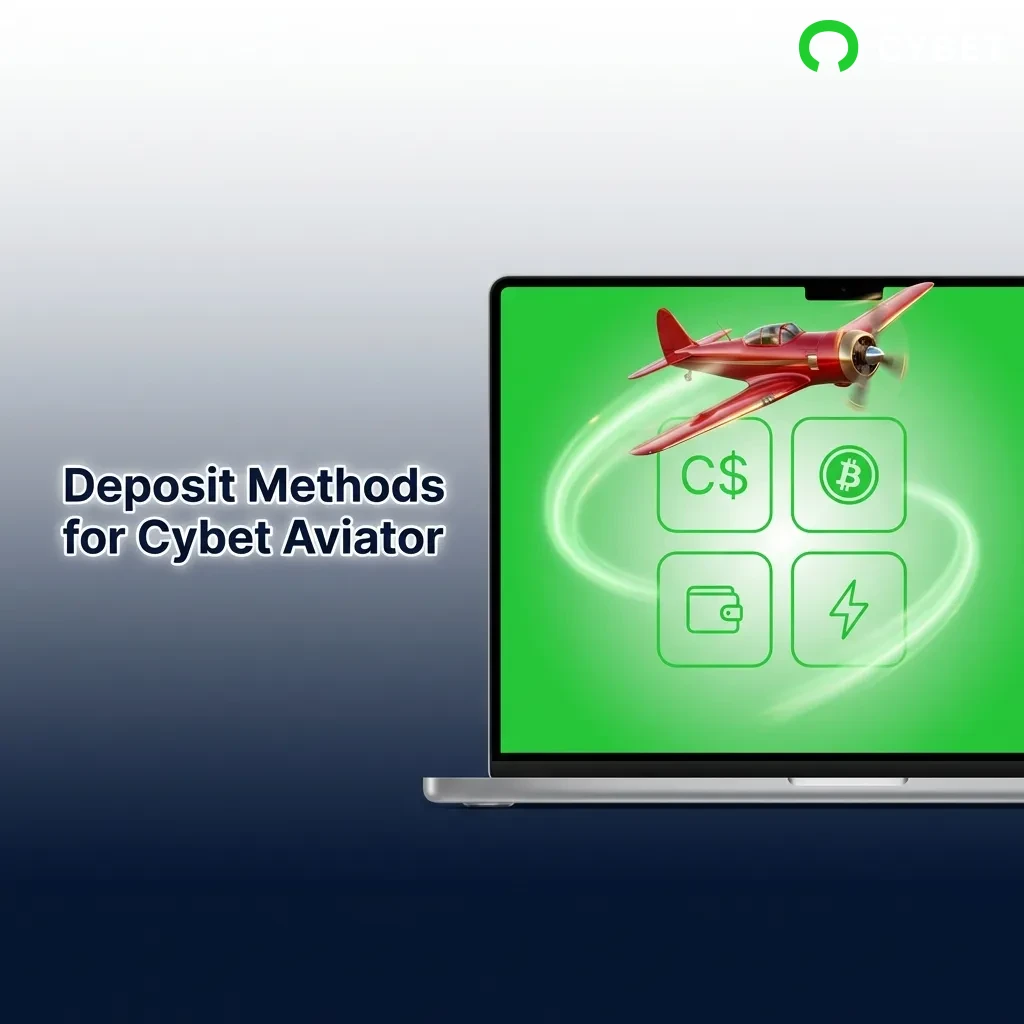 Cryptocurrency payment options display showing multiple deposit methods including Bitcoin, Ethereum, and Tether for Cybet Aviator