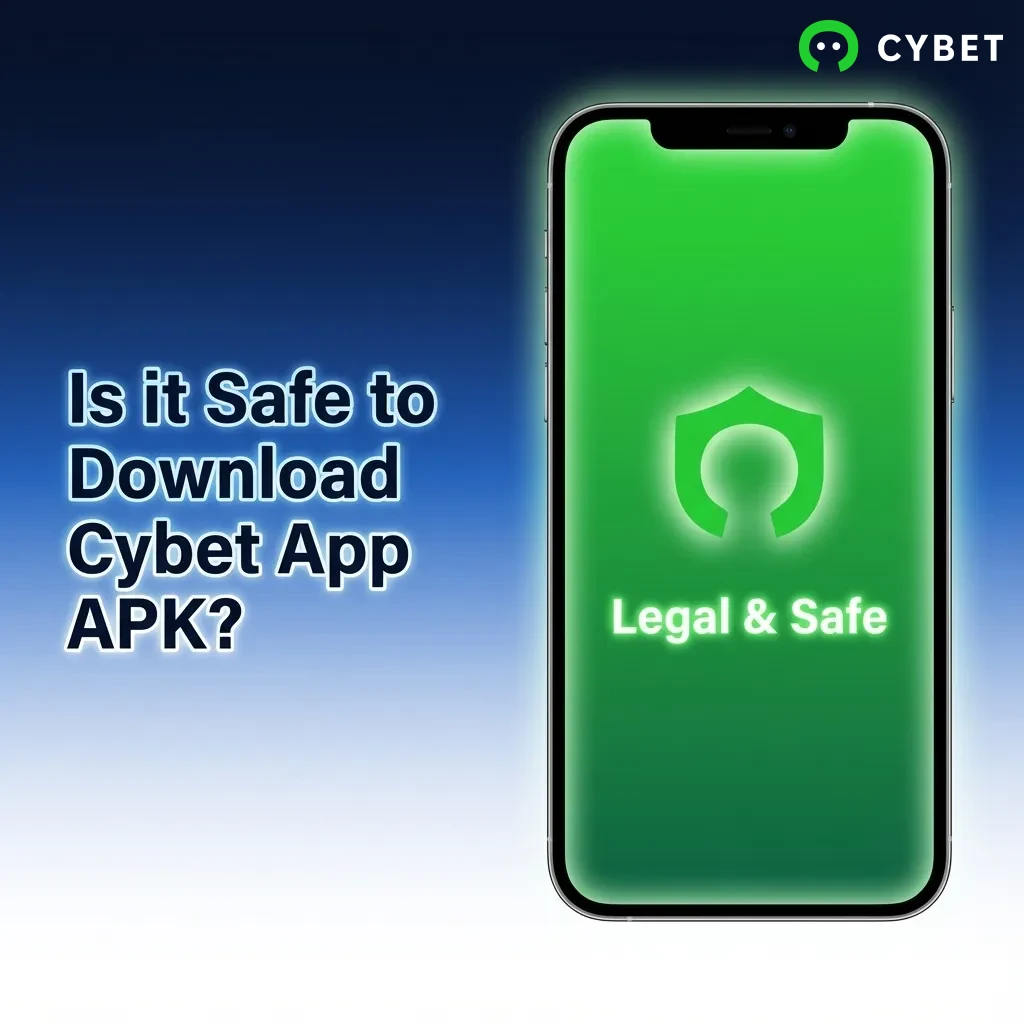 Licensed Cybet gambling app with SSL encryption and security certifications for safe betting in Pakistan