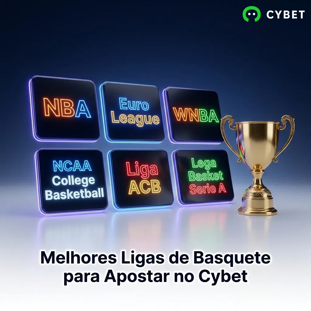 Basketball court with Cybet betting options for NBA, NBB, Euroleague and international basketball competitions