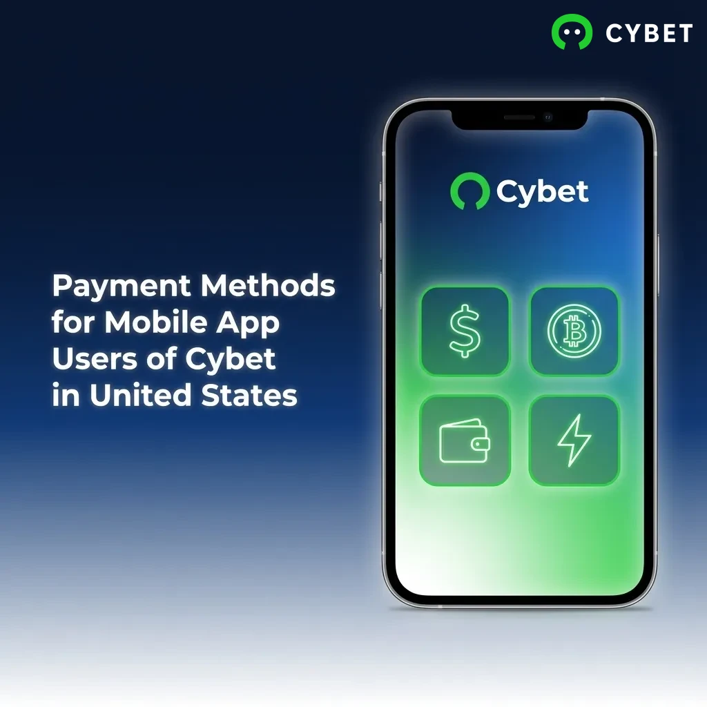 Cybet payment methods including Visa, Mastercard, Bitcoin, Ethereum, USDT, Skrill, Neteller, and bank transfer for US users