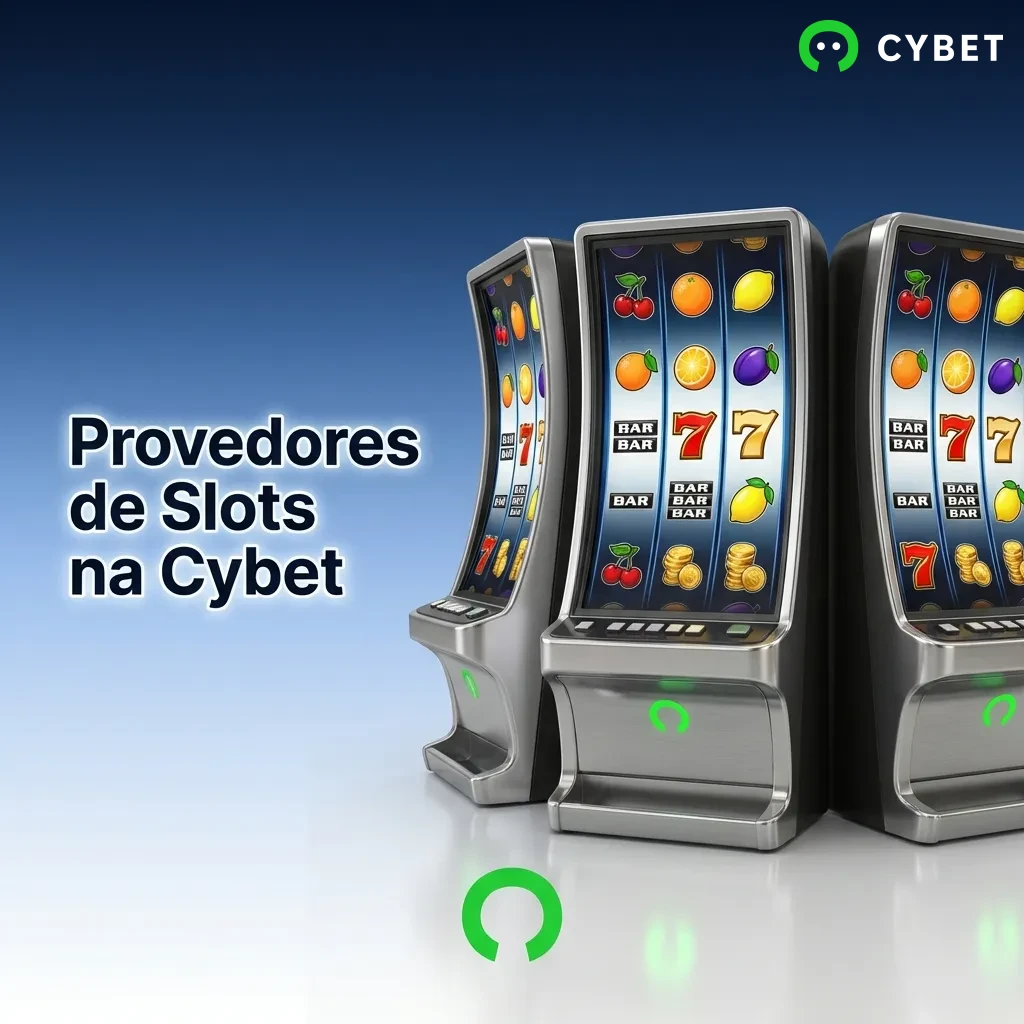 Logos of top slot game providers at Cybet including Pragmatic Play, NetEnt, Play'n GO, and Evolution Gaming