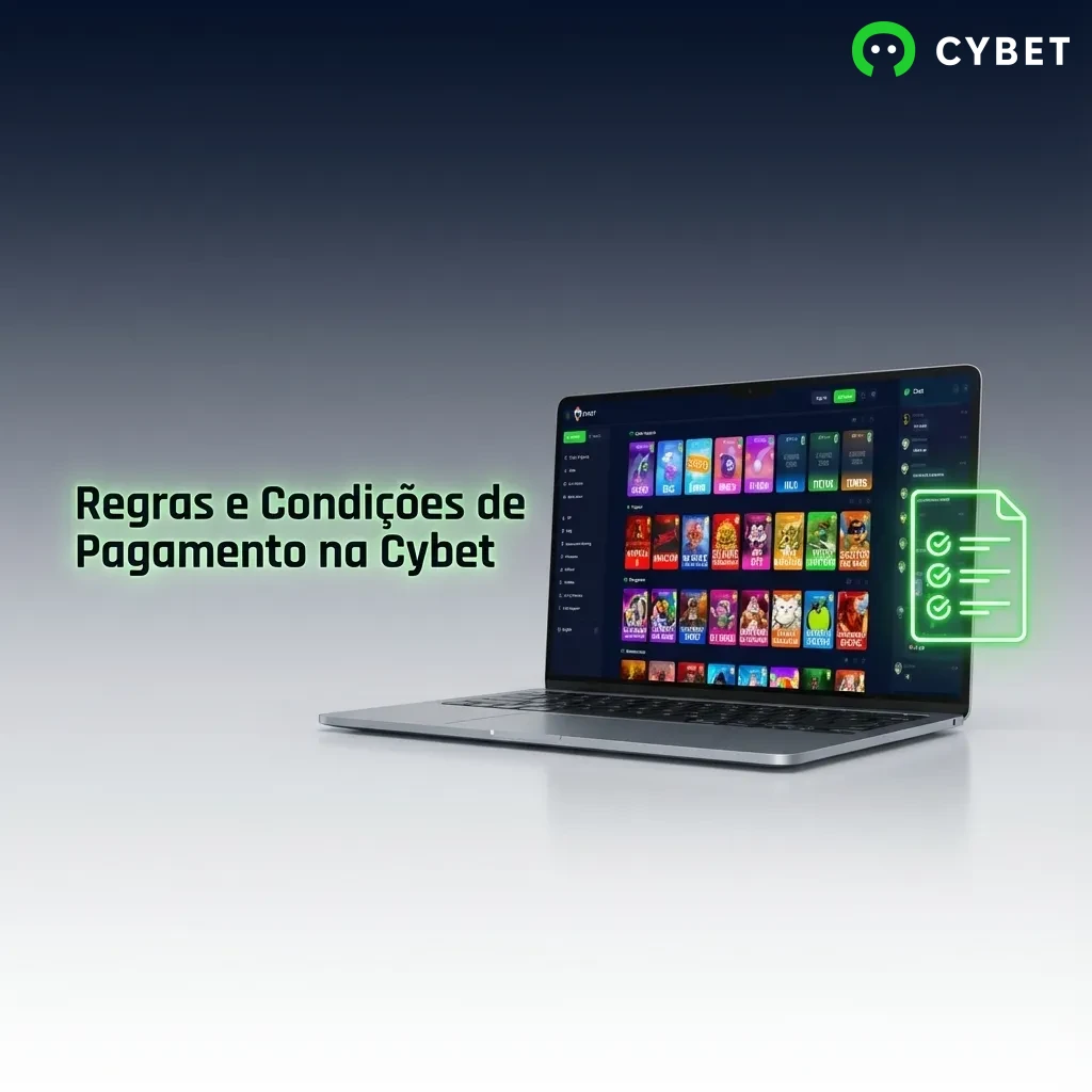 Cybet payment rules page showing verification, withdrawal limits, and crypto transaction requirements for secure betting.