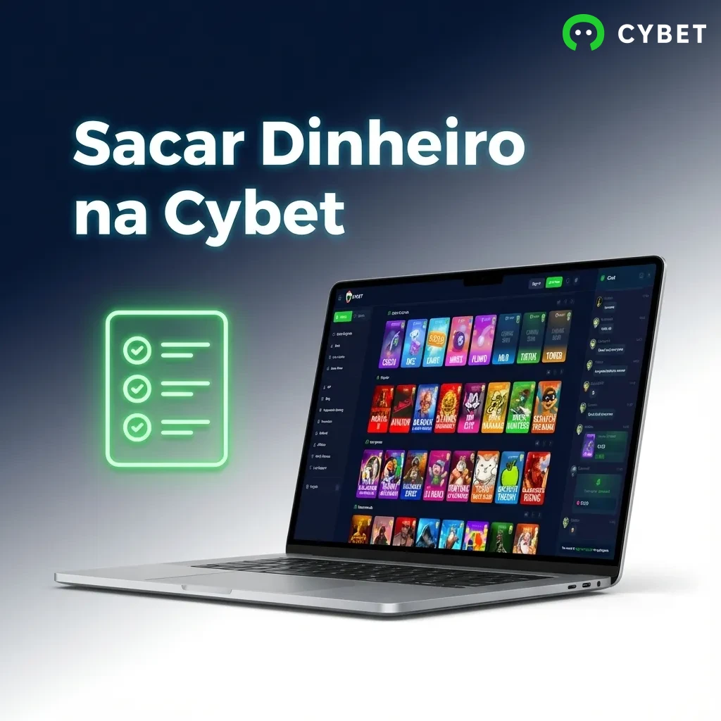 Person withdrawing money from Cybet platform on computer screen showing withdrawal process steps