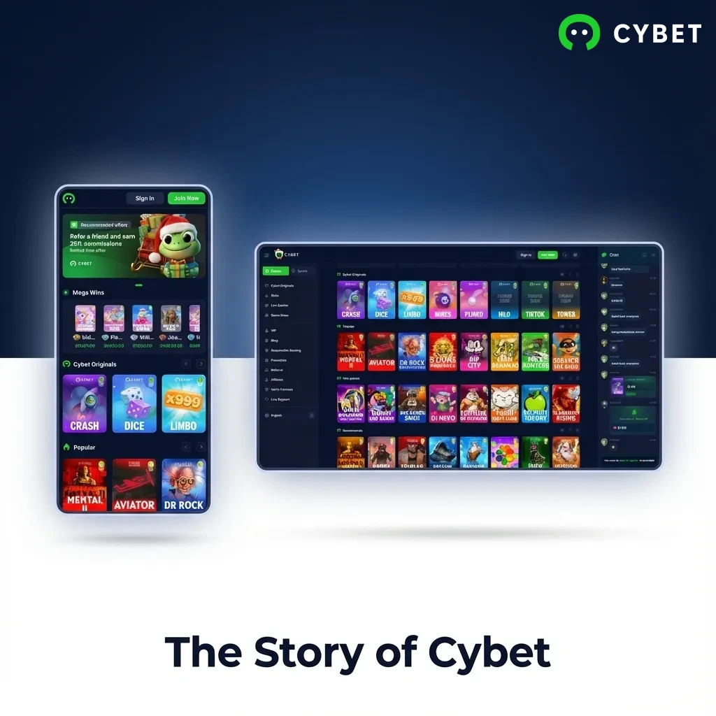 Cybet online betting platform interface showing gaming options and competitive odds for players worldwide