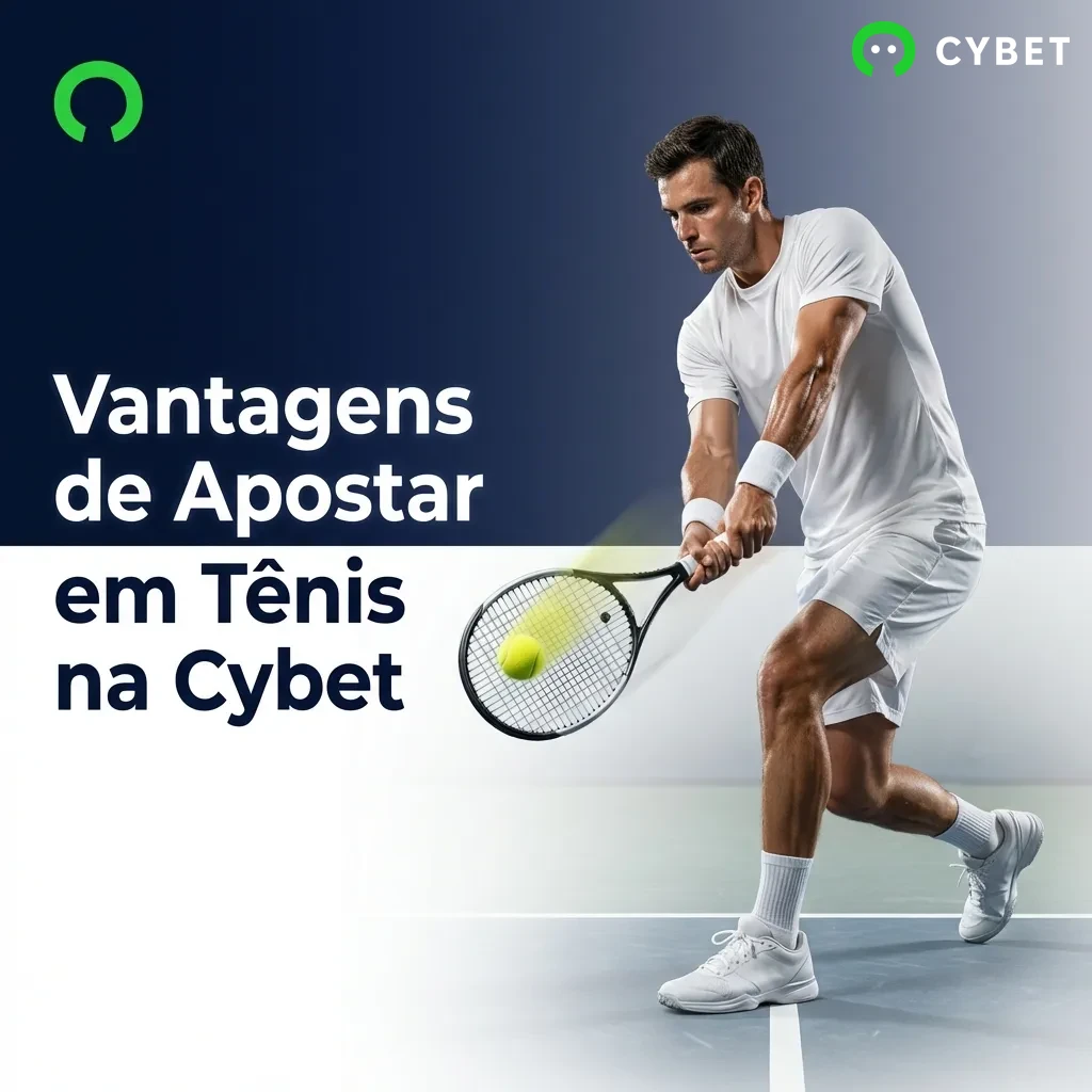 Vantagens de apostar em tênis na Cybet: cobertura completa, odds competitivas, apostas ao vivo e streaming integrado