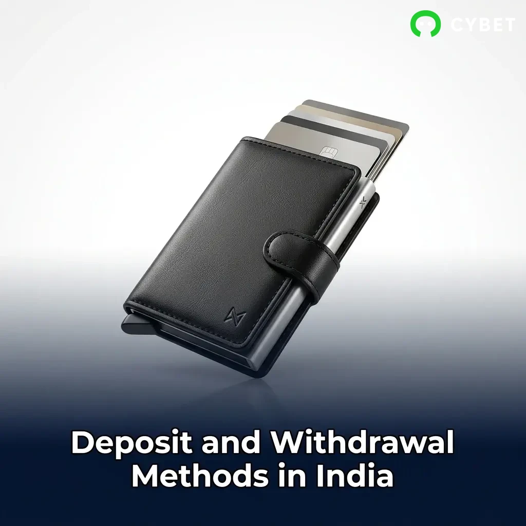 Cybet India crypto deposit and withdrawal methods including USDT BTC ETH BNB TRX DOGE SOL XRP