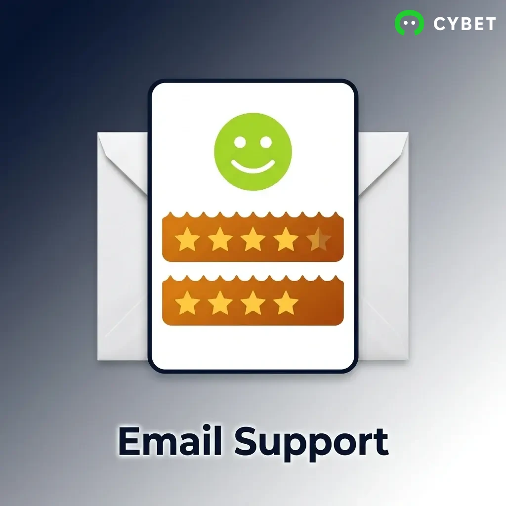 Cybet email support for KYC, disputes, and account queries with 24-hour response time in English and Hindi