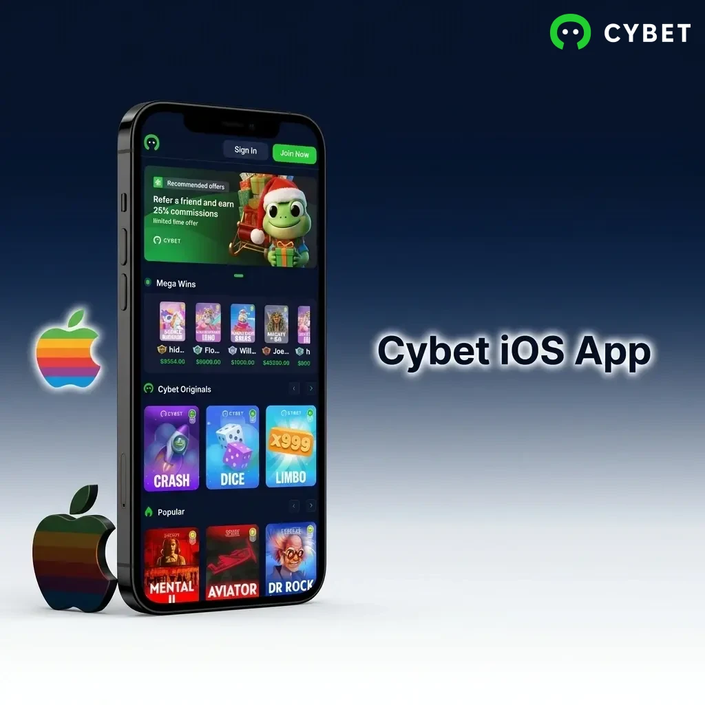 Cybet iOS app available for iPhone and iPad, requiring iOS 12.0 or higher with 150MB storage space