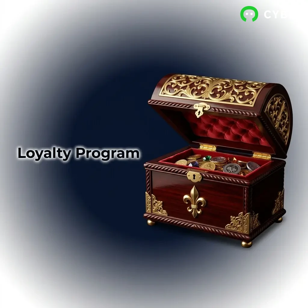 Cybet loyalty programme tiers from Bronze to Diamond with cashback rewards, VIP bonuses, and withdrawal perks