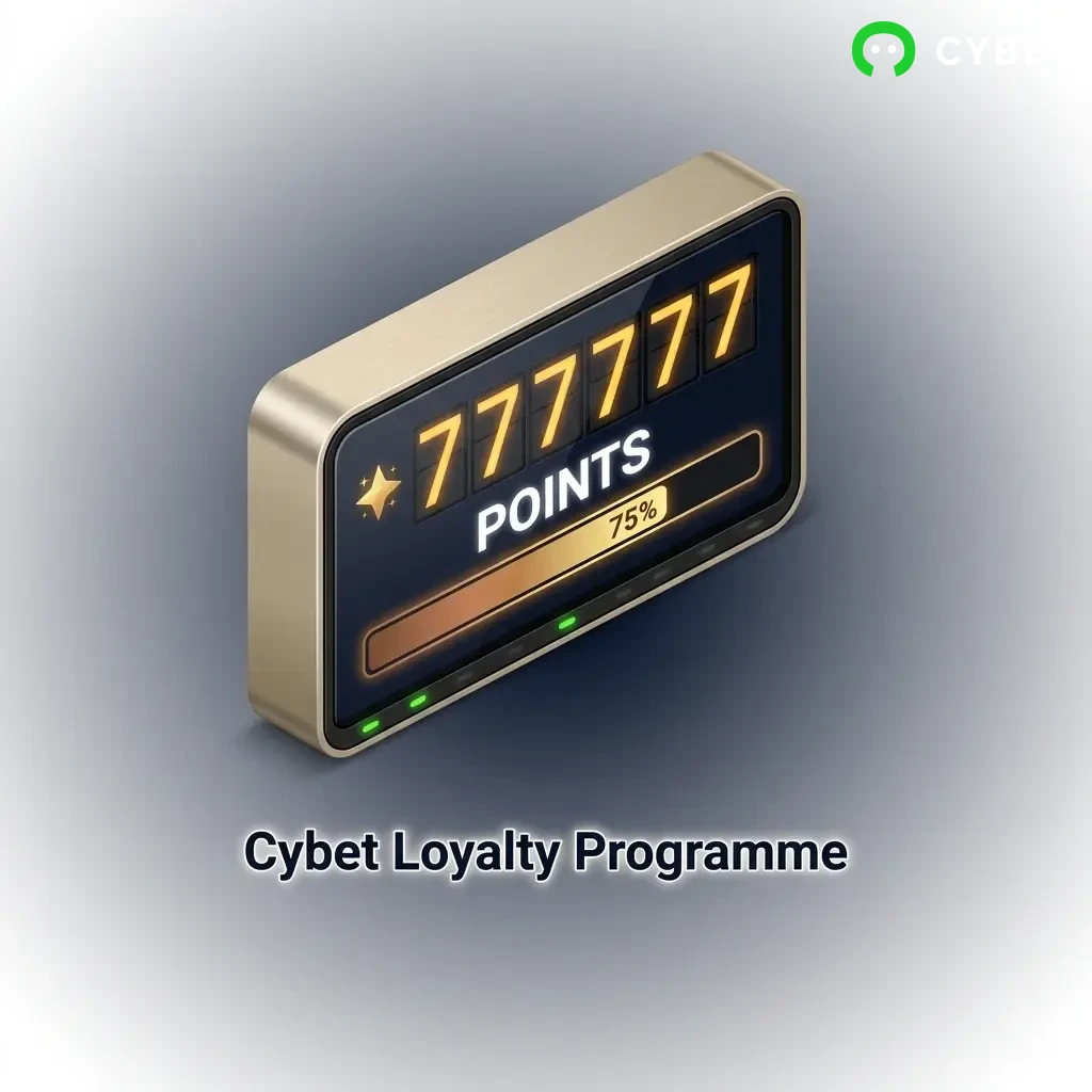 Cybet Loyalty Programme tiers Bronze to Elite with points, cashback, and VIP rewards for casino and sports bets