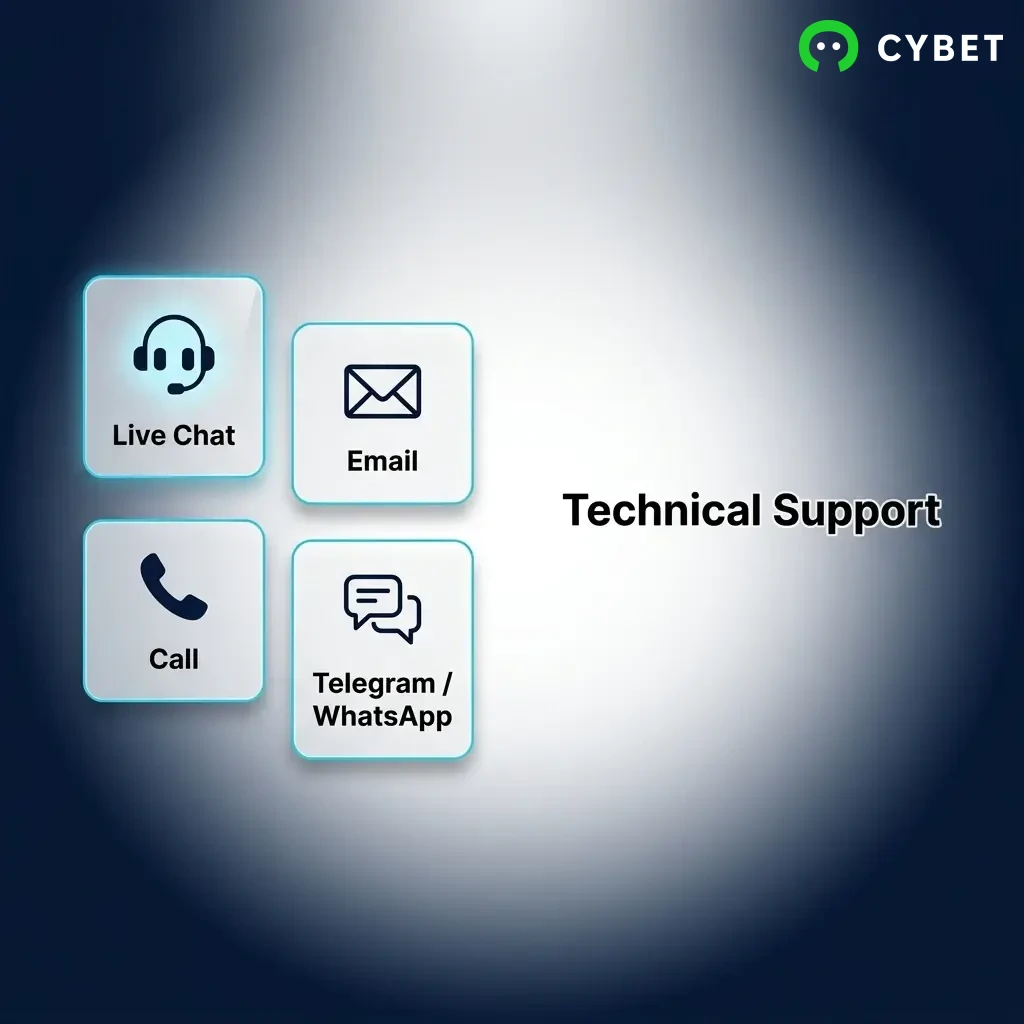 Technical support help for login, payment, game, and app issues with resolution times and contact options