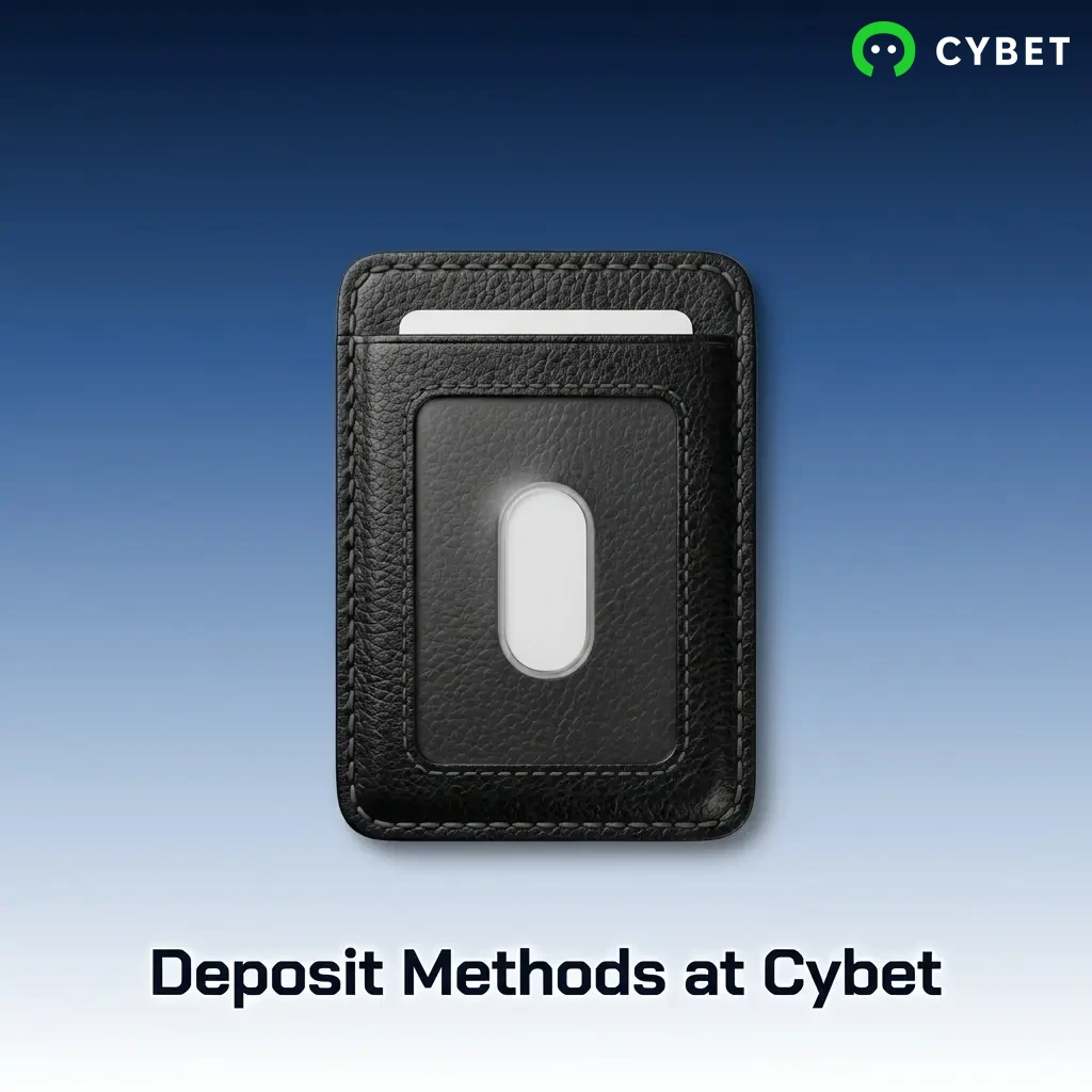 Cybet deposit methods guide showing UPI, net banking, cards and e-wallet options for Indian players
