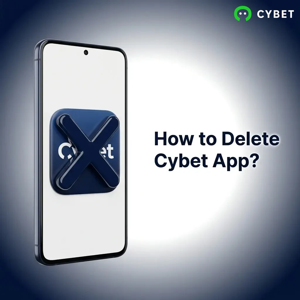 Step-by-step guide to delete Cybet app on Android and iOS devices by uninstalling or removing the PWA icon