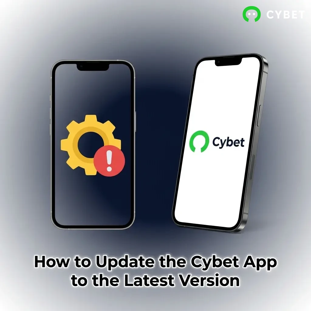 Cybet app auto-updates as a web-based platform, no manual update needed from App Store or re-download required
