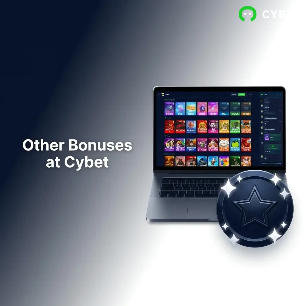 Cybet ongoing promotions including reload bonus, cashback, free spins, and loyalty VIP programme for regular players