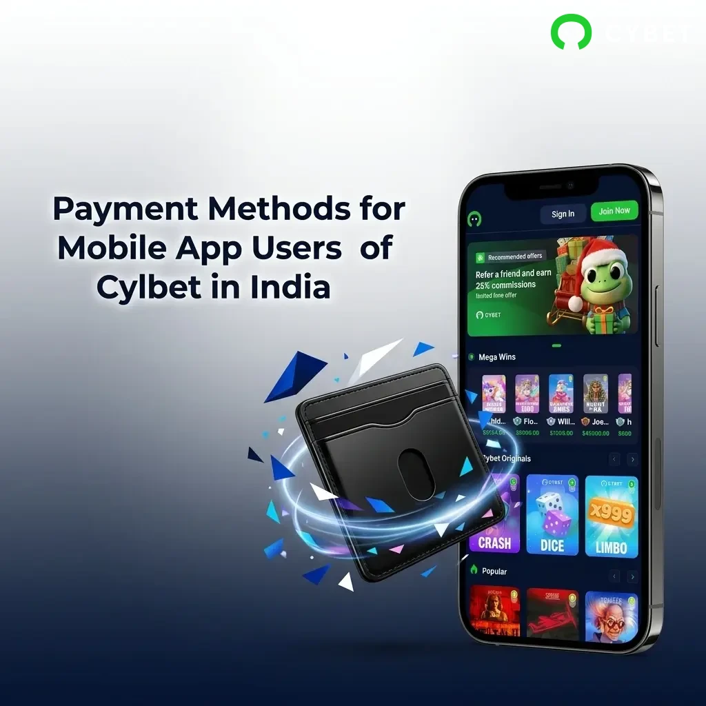 Cybet India mobile app payment methods including UPI, Paytm, Net Banking, Crypto, Visa, Skrill and Neteller