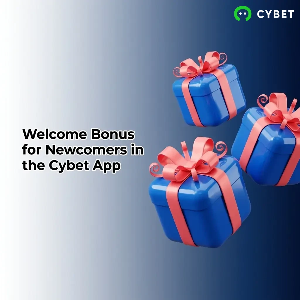 Cybet app welcome bonus showing 100% up to 500 USDT sports or casino offer with 50 free spins for new users