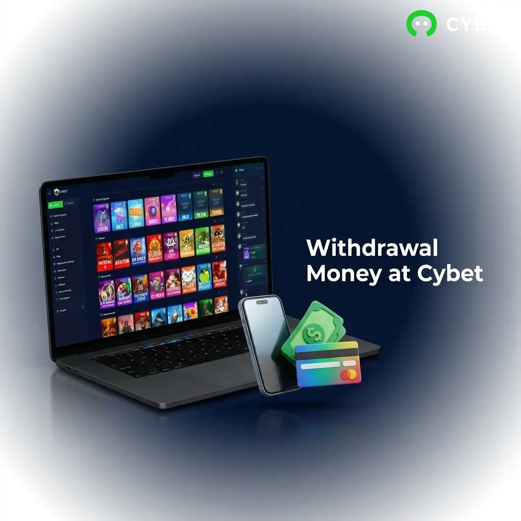 Step-by-step guide to withdrawing money from Cybet account via cashier dashboard and payment methods